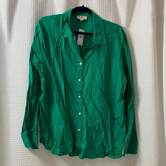 NWT LOFT Outlet Button Up Long Sleeve - Picture 1 of 6